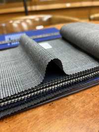 54CN5116 CANONICO TRADITIONAL WORSTED 21μ Prince Of Wales Check Gray[Textile] CANONICO Sub Photo