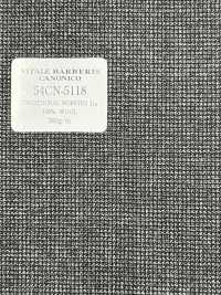 54CN5118 CANONICO RADITIONAL WORSTED 21μ Gray No Pattern[Textile] CANONICO Sub Photo