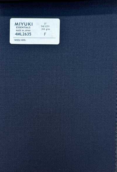 26AW THE CITY Twill Dark Navy Blue