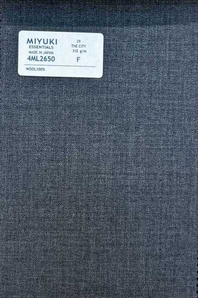 26AW THE CITY Twill Medium Gray