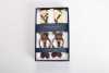 AT-2668/1 ALBERT THURSTON Suspenders BARBER Shop Pattern Elastic 35mm