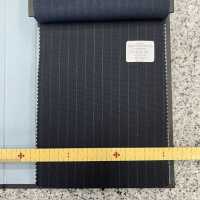 56454-23 25SS BEST SELECTION [N-STRETCH] N-Stretch Chalk Stripe Dark Navy[Textile] Kunishima Co., Ltd. Sub Photo