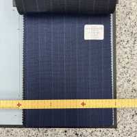 46432-40 25SS BEST SELECTION [N-STRETCH] N-STRETCH Navy Alternate Stripes[Textile] Kunishima Co., Ltd. Sub Photo