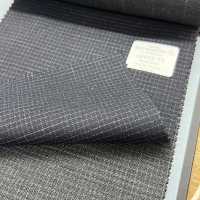 46433-24 25SS BEST SELECTION [N-STRETCH] N-STRETCH Dark Gray Windowpane[Textile] Kunishima Co., Ltd. Sub Photo