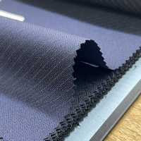 56464-39 25SS BEST SELECTION [FANCY WORSTED] Fancy Worsted Dark Blue Shadow Bias Stripe[Textile] Kunishima Co., Ltd. Sub Photo