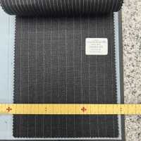 26402-47 25SS BEST SELECTION [traditional Fabric] Traditional Fabric Chalk Stripe Dark Gray[Textile] Kunishima Co., Ltd. Sub Photo