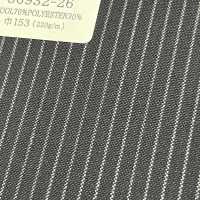 36932-26 25SS BEST SELECTION [FANCY WORSTED] Fancy Worsted Dark Navy Stripes[Textile] Kunishima Co., Ltd. Sub Photo