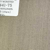 46441-75 25SS BEST SELECTION [FANCY WORSTED] Fancy Worsted No Pattern Beige[Textile] Kunishima Co., Ltd. Sub Photo