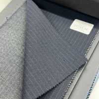 01744-34 25SSHERDREX [Classico] Classico Wool Stripe Navy[Textile] Kunishima Co., Ltd. Sub Photo