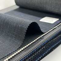 46553-28 25SSHERDREX [WOOL&LINEN] Wool And Linen, Navy Blue, Interwoven[Textile] Kunishima Co., Ltd. Sub Photo