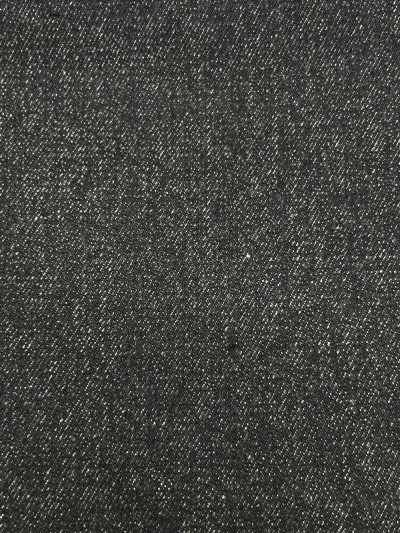 NMAFD001-039 NIKKE WOOL DENIM Black Solid S120s