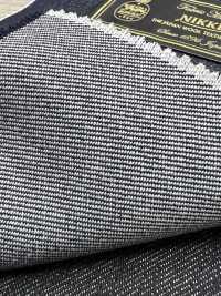 896S4311-38 NIKKE NIKKE DENIM Navy Blue No Pattern Single Thread 140 Single Thread[Textile] NIKKE Sub Photo