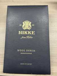 896S4311-18 NIKKE NIKKE DENIM Black No Pattern Single Thread 140 Single Thread[Textile] NIKKE Sub Photo