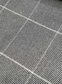 896M2320-598 NIKKE TRAVEL Charcoal Check S120s[Textile] Nickel Sub Photo
