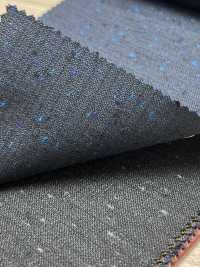 T13353-134 NIKKE DESIGN Navy Blue No Pattern Nep[Textile] NIKKE Sub Photo