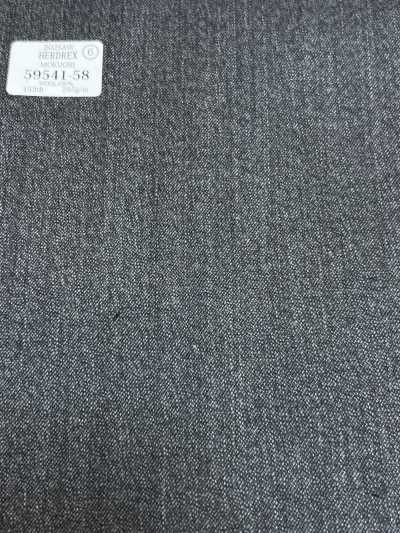 59541-58 26AW HERDREX [MOKUORI] Mokuori Gray Twill Deodorant Wool