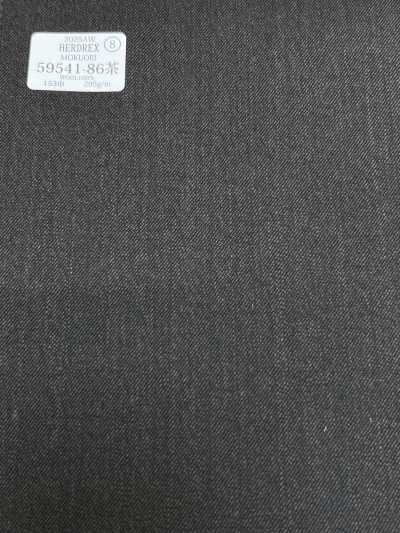 59541-86 26AW HERDREX [MOKUORI] Mokuori Dark Brown Twill Deodorant Wool