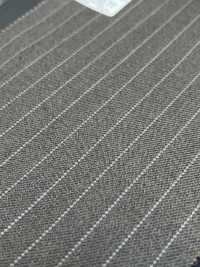 59542-77 25AW HERDREX [MOKUORI] Mokuori Brown Pencil Stripe Deodorant Wool[Textile] Kunishima Co., Ltd. Sub Photo