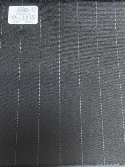 49573-85 26AW HERDREX [Brilliant Max] Brilliant Max Dark Brown Wide Pitch Stripe