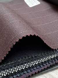 49573-94 25AW HERDREX [Brilliant Max] Brilliant Max Light Brown Wide Stripe[Textile] Kunishima Co., Ltd. Sub Photo