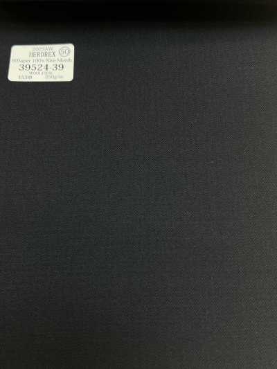 39524-39 26AW HERDREX [80 SUPER 100'S NINE MONTH] Navy Blue Plain