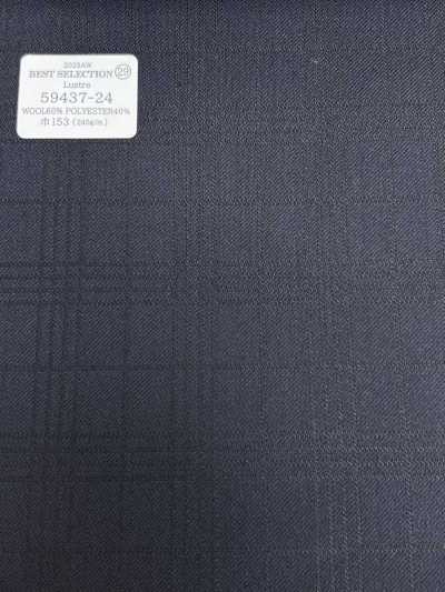 59437-24 26AW BEST SELECTION [Lustre] Lustre Navy Blue Shadow Check