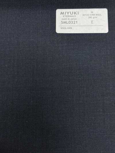 5ML0321 MIYUKI EVER WOOL (Miyuki Ever Wool) Solid Navy Blue