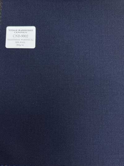 CANONICO Traditional Worsted 21μ Navy Blue Solid