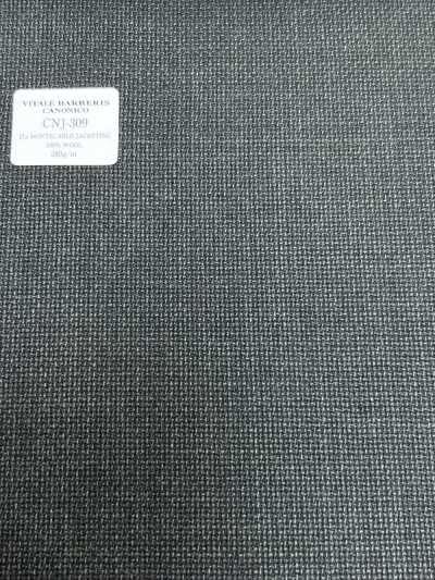 CNJ309 CANONICO (Canonico) Standard 21μ MONTECARLO JACKETING Hopsack Dark Green Plain