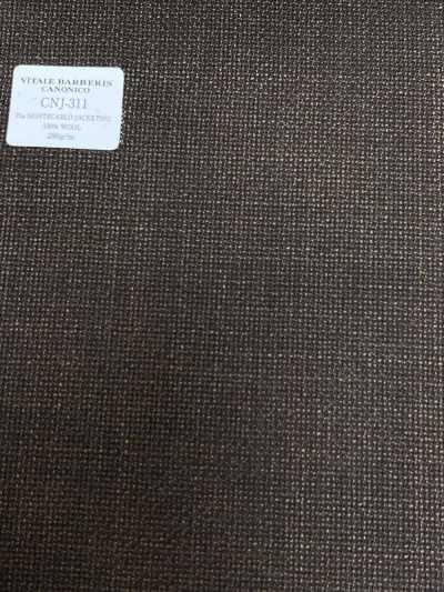 CNJ311 CANONICO (Canonico) Standard 21μ MONTECARLO JACKETING Hopsack Brown Plain