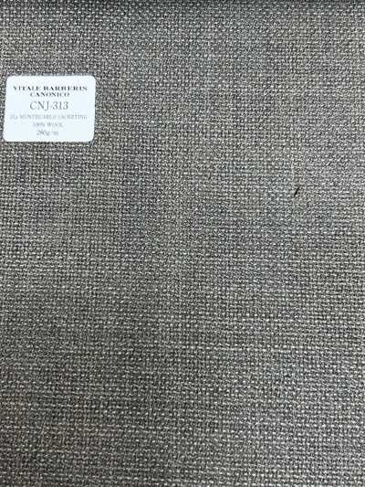 CNJ313 CANONICO (Canonico) Standard 21μ MONTECARLO Jacket Fabric Hopsack Beige Solid
