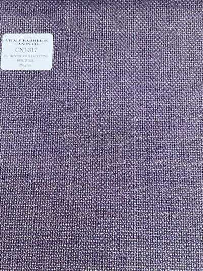 CNJ317 CANONICO (Canonico) Standard 21μ MONTECARLO JACKETING Hopsack Lavender Solid