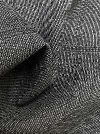 2MK3626 Textile MIYUKI ESSENTIALS ACTIVA COOLTEC Medium Gray Check Miyuki Woolen Mills Sub Photo