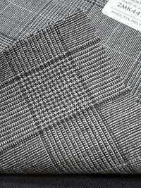 2MK4491 Textile MIYUKI ESSENTIALS ACTIVA COOLTEC Medium Gray Check Miyuki Woolen Mills Sub Photo