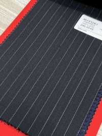 2ML4545 26SS Miyuki Textile MIYUKI Essentials TROPICS Navy Stripe Miyuki Woolen Mills Sub Photo