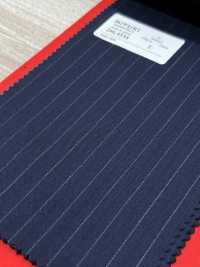 2ML4556 26SS Miyuki Textile MIYUKI Essentials TROPICS Navy Stripe Miyuki Woolen Mills Sub Photo