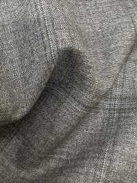 2ML4582 26SS Miyuki Textile MIYUKI Essentials TROPICS Medium Gray Check Miyuki Woolen Mills Sub Photo