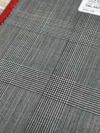 2ML4604 26SS Miyuki Textile MIYUKI Essentials TROPICS Light Gray Check Miyuki Woolen Mills Sub Photo