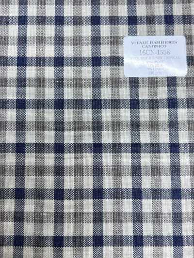 16CN1558 26SS VBC Vitale Barberis Canonico WOOL SILK & LINEN TROPICAL