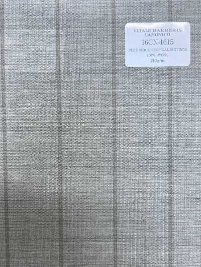 16CN1615 26SS VBC Vitale Barberis Canonico PURE WOOL TROPICAL SUITINGS