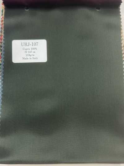 URJ-107 Made In Italy Cupro 100% Printed Lining, Solid Green