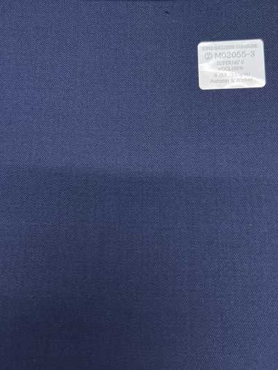 M02055-3 KUNISHIMA1850 Exclusive Line 【SUPER EXCLUSIVE GABARDINE】 Blue Solid