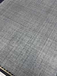 M02053-9 KUNISHIMA1850 Exclusive Line [Extrafine Wool 140's] Black And White Glen Check[Textile] Kunishima Co., Ltd. Sub Photo