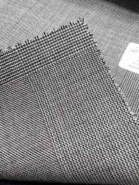 M02053-9 KUNISHIMA1850 Exclusive Line [Extrafine Wool 140's] Black And White Glen Check[Textile] Kunishima Co., Ltd. Sub Photo