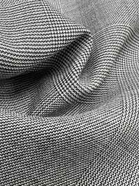 M02053-9 KUNISHIMA1850 Exclusive Line [Extrafine Wool 140's] Black And White Glen Check[Textile] Kunishima Co., Ltd. Sub Photo