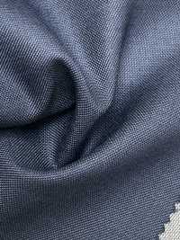 M02054-2 KUNISHIMA1850 Exclusive Line 【Extrafine Wool 140’s】 Blue Sharkskin[Textile] Kunishima Co., Ltd. Sub Photo