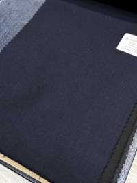 M02049-3 KUNISHIMA1850 Exclusive Line 【Superfine Worsted】Navy No Pattern[Textile] Kunishima Co., Ltd. Sub Photo