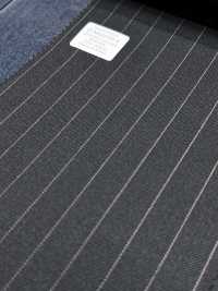 M02059-4 KUNISHIMA1850 Exclusive Line [Superfine Worsted] Gray Pencil Stripe[Textile] Kunishima Co., Ltd. Additional Images