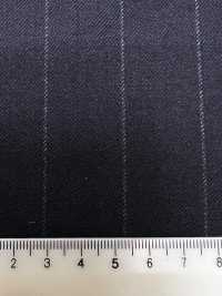 M02060-2 KUNISHIMA1850 Exclusive Line 【Superfine Worsted】Navy Chalk Stripe[Textile] Kunishima Co., Ltd. Sub Photo