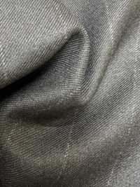 M02060-4 KUNISHIMA1850 Exclusive Line 【Superfine Worsted】Gray Chalk Stripe[Textile] Kunishima Co., Ltd. Sub Photo